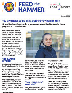 Hamilton Food Share 2014 Fall Newsletter