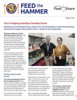 Hamilton Food Share Fall 2025 Newsletter