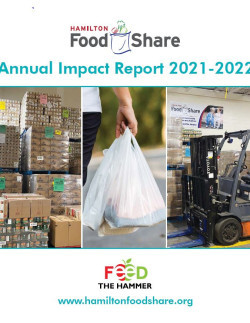 Hamilton Food Share Annual report cover